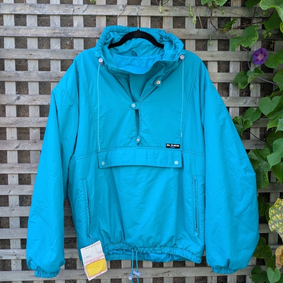 Sunice Other - Vintage 90's Sunice Ski Jacket Men's Medium Made in Canada Teal Snowboard Coat